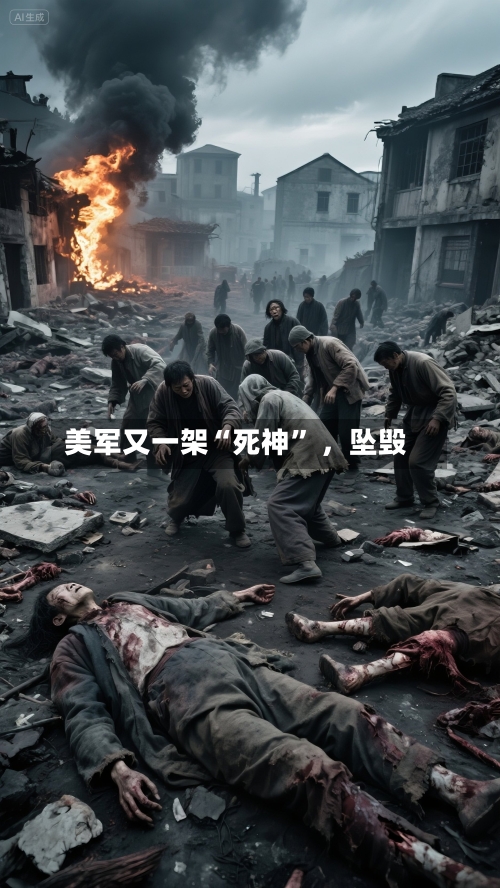 美军又一架“死神” ，坠毁-第2张图片