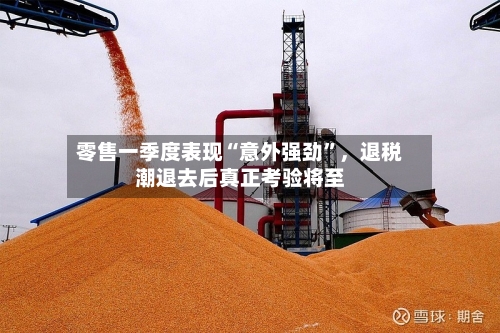 零售一季度表现“意外强劲”，退税潮退去后真正考验将至-第2张图片