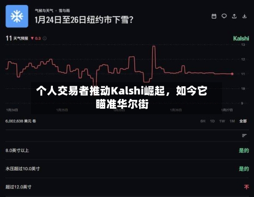 个人交易者推动Kalshi崛起，如今它瞄准华尔街-第2张图片