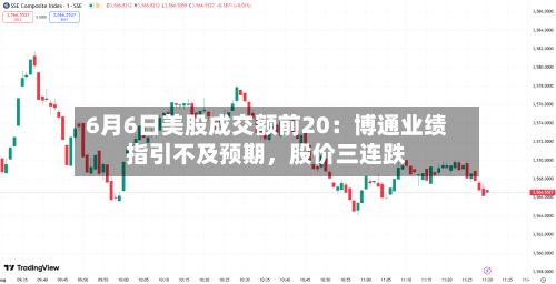 6月6日美股成交额前20：博通业绩指引不及预期，股价三连跌-第3张图片