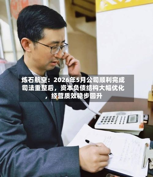 炼石航空：2026年5月公司顺利完成司法重整后，资本负债结构大幅优化，经营质效稳步回升-第3张图片