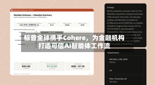 标普全球携手Cohere，为金融机构打造可信AI智能体工作流-第2张图片