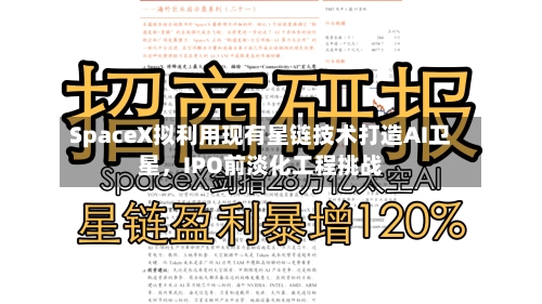 SpaceX拟利用现有星链技术打造AI卫星	，IPO前淡化工程挑战-第2张图片