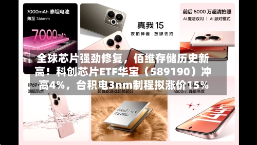 全球芯片强劲修复，佰维存储历史新高！科创芯片ETF华宝（589190）冲高4%	，台积电3nm制程拟涨价15%-第3张图片