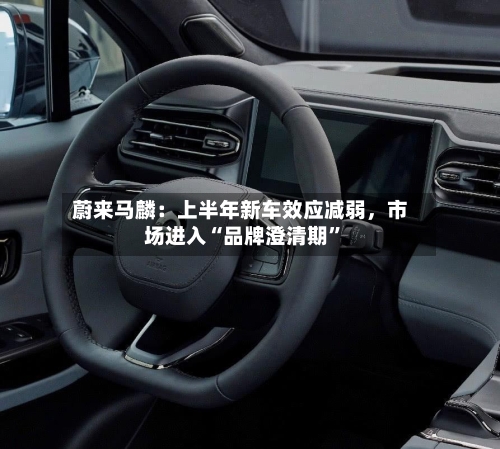 蔚来马麟：上半年新车效应减弱	，市场进入“品牌澄清期”-第3张图片
