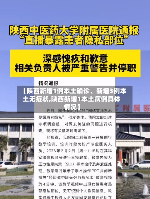 【陕西新增1例本土确诊、新增3例本土无症状,陕西新增1本土病例具体情况】-第3张图片