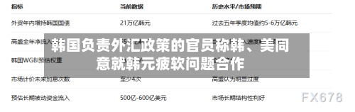 韩国负责外汇政策的官员称韩、美同意就韩元疲软问题合作-第2张图片