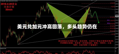 美元兑加元冲高回落，多头趋势仍在-第3张图片