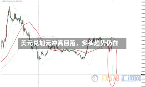 美元兑加元冲高回落，多头趋势仍在-第2张图片