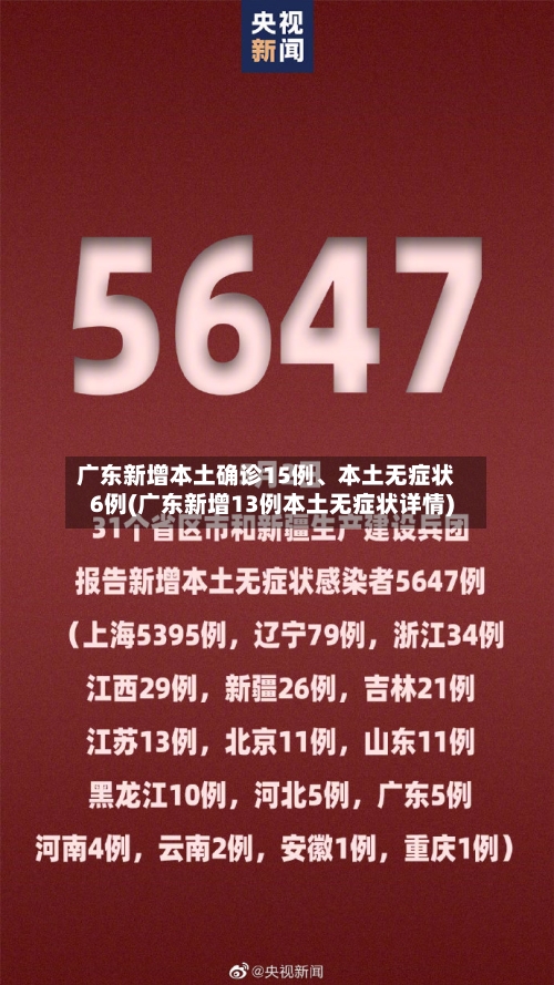 广东新增本土确诊15例、本土无症状6例(广东新增13例本土无症状详情)-第3张图片