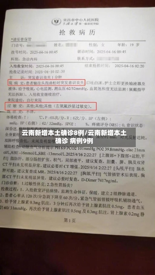 云南新增本土确诊8例/云南新增本土确诊 病例9例