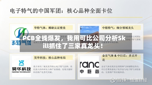 PCB全线爆发，我用可比公司分析Skill抓住了三家真龙头！-第2张图片