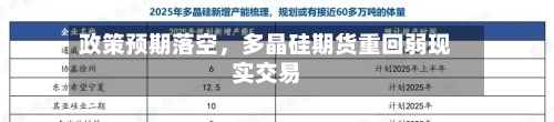政策预期落空，多晶硅期货重回弱现实交易-第2张图片