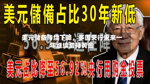 美元储备持续下降	，多国央行未来一年继续增持黄金-第2张图片