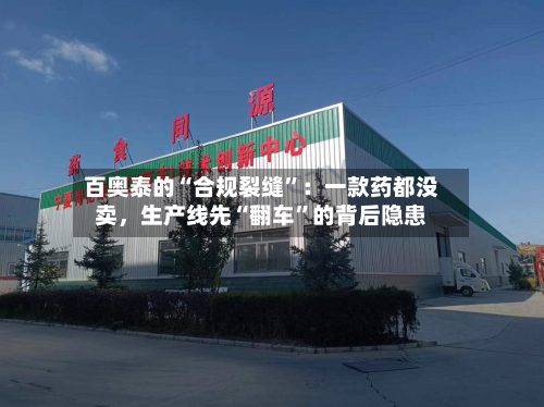 百奥泰的“合规裂缝	”：一款药都没卖，生产线先“翻车”的背后隐患-第2张图片