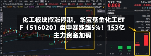 化工板块掀涨停潮	，华宝基金化工ETF（516020）盘中暴涨超5%！153亿主力资金加码-第2张图片