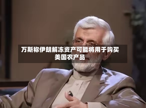 万斯称伊朗解冻资产可能将用于购买美国农产品