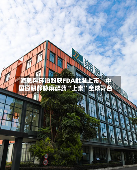 海思科环泊酚获FDA批准上市	，中国原研静脉麻醉药“上桌”全球舞台-第3张图片