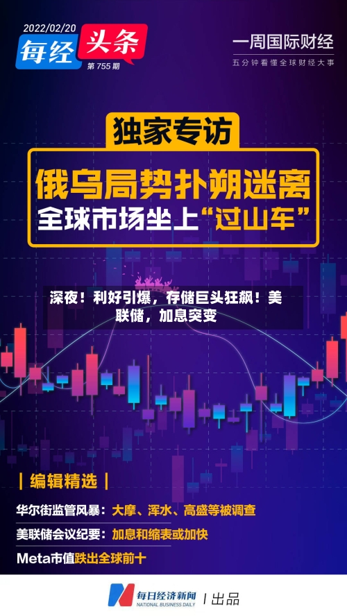 深夜！利好引爆	，存储巨头狂飙！美联储，加息突变-第3张图片