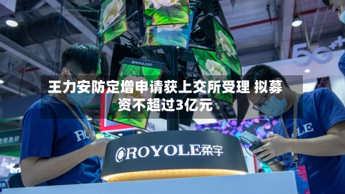 王力安防定增申请获上交所受理 拟募资不超过3亿元