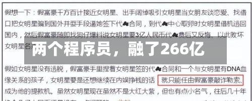 两个程序员	，融了266亿-第2张图片