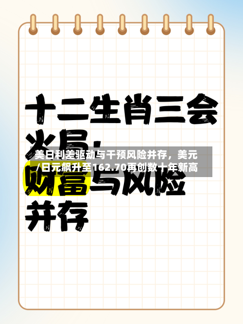 美日利差驱动与干预风险并存，美元/日元飙升至162.70再创数十年新高-第2张图片