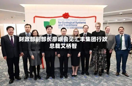财政部副部长廖岷会见汇丰集团行政总裁艾桥智-第2张图片