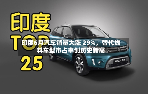 印度6月汽车销量大涨 29%	，替代燃料车型市占率创历史新高-第2张图片