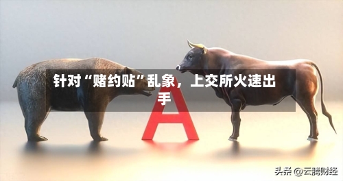 针对“赌约贴”乱象，上交所火速出手-第3张图片