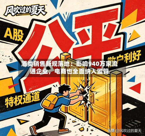酒类销售新规落地：影响940万家流通企业，电商也全面纳入监管